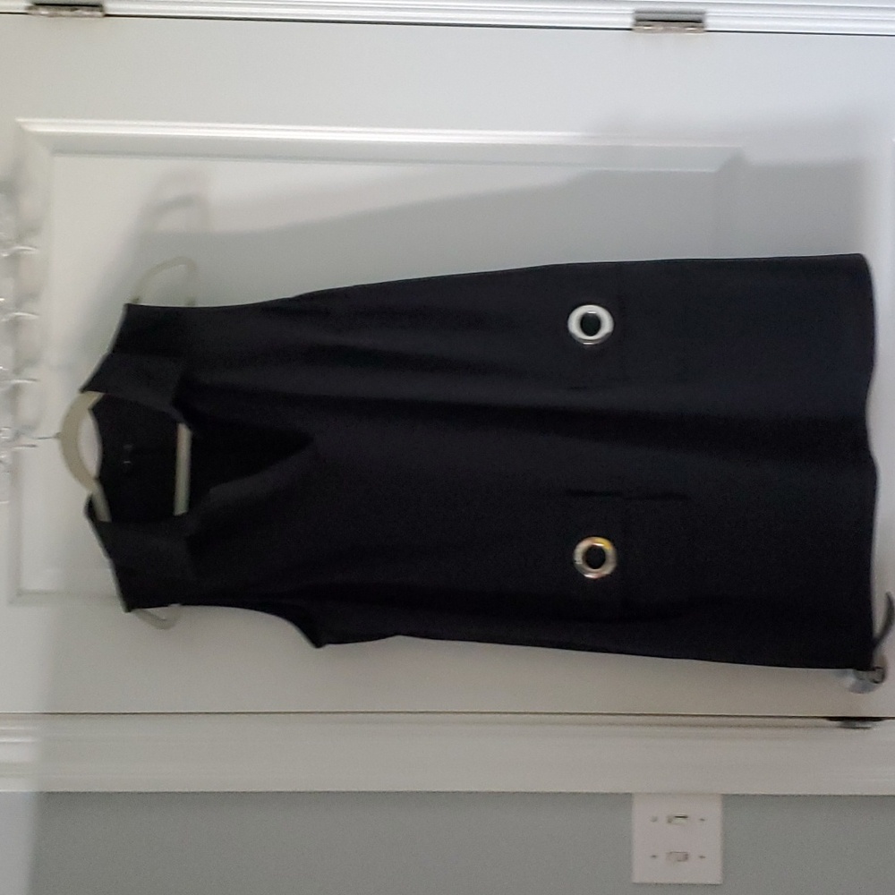 Black sz XL sleeveless sheath MSK